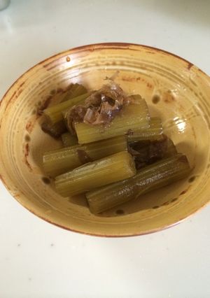 ふきの土佐煮-レシピのメイン写真