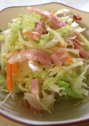 野菜たっぷりベーコンサラダ-レシピのメイン写真