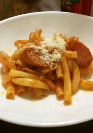 マカロニのケチャップ炒め-レシピのメイン写真