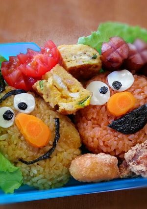 セサミストリート♪簡単キャラ弁-レシピのメイン写真