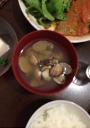 【簡単】あさりの味噌汁-レシピのメイン写真