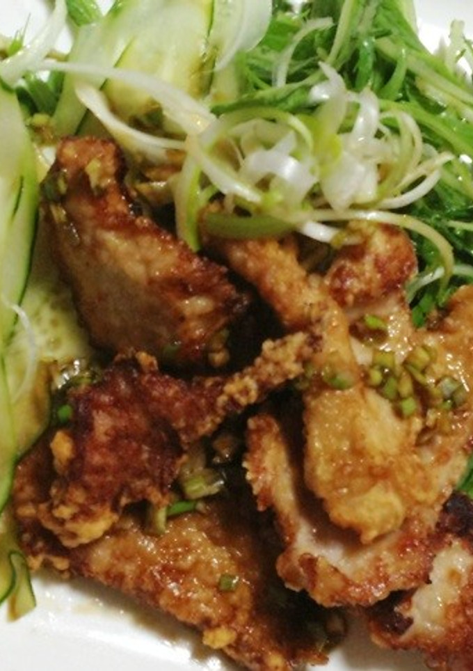 豚モモ肉の唐揚げネギソース☆-レシピのメイン写真