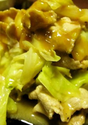 豚肉とキャベツの酢味噌和え-レシピのメイン写真