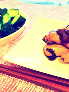 鶏胸肉やわらか梅煮-レシピのメイン写真