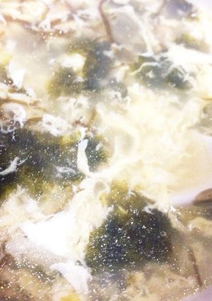 夜食に！納豆×もずくスープ-レシピのメイン写真