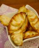 ツナマヨとゆで卵のおつまみ餃子★トースタ