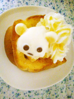 超簡単☆お手軽♪ミニハニートースト-レシピのメイン写真