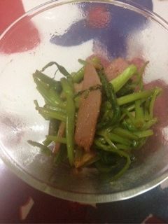 セリの炒め物-レシピのメイン写真