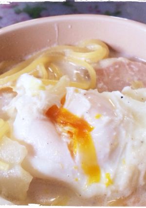♡ミルクスープのパスタ♡柚子胡椒風味-レシピのメイン写真