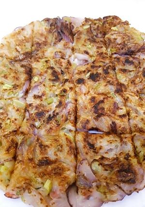 大根の葉入りチヂミ-レシピのメイン写真