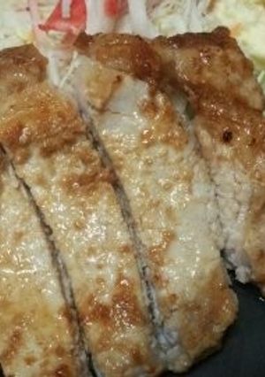 Wのパワ~!味噌ヨーグルトポークソテー!-レシピのメイン写真