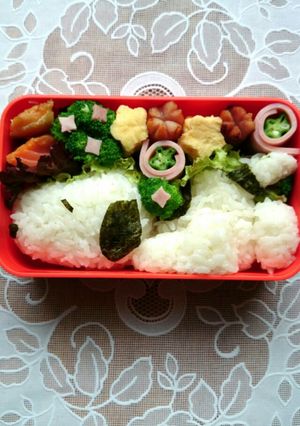簡単キャラ弁☆スヌーピーはお休み中★-レシピのメイン写真