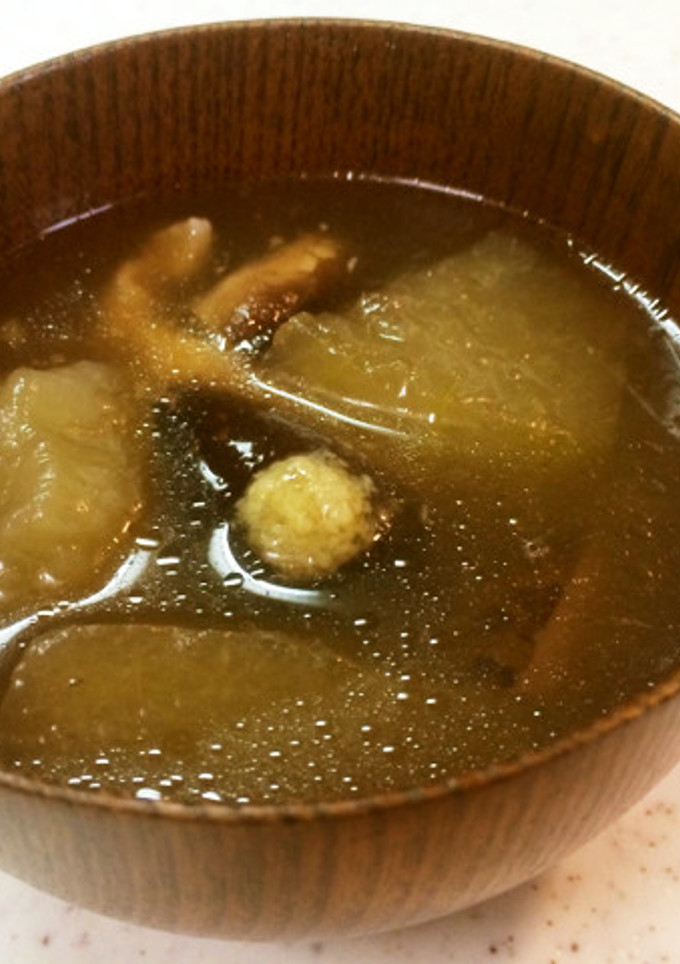 実家の夏の定番。冬瓜の汁物-レシピのメイン写真
