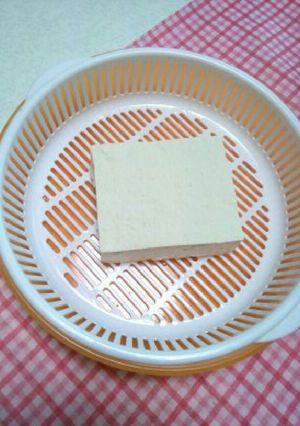豆腐の水切り方-レシピのメイン写真