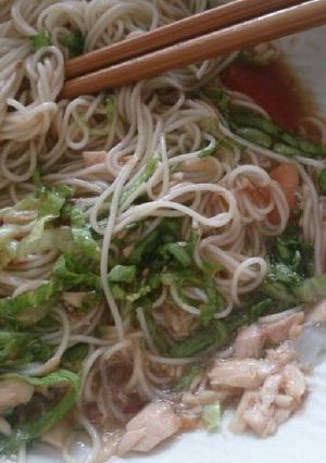 簡単素麺アレンジ 夏のランチ、朝ごはん-レシピのメイン写真