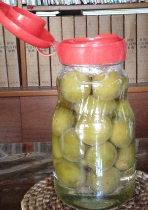 暑い日に、ホッとする甘露、青梅の煮梅!-レシピのメイン写真