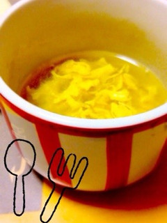 【簡単】玉子ねぎのコンソメスープ-レシピのメイン写真
