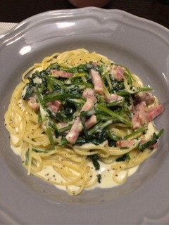 とろ〜り♡ほうれん草のクリームパスタ-レシピのメイン写真