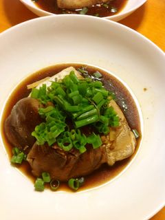 カジキマグロと椎茸の煮付け-レシピのメイン写真