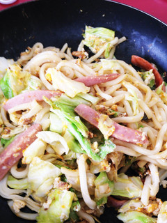家にあるもので和風焼きうどん-レシピのメイン写真