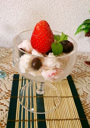 さっぱり!ヨーグルトシャーベット♪-レシピのメイン写真