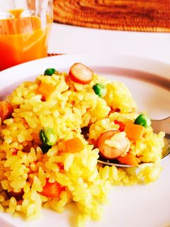 炊飯器でカレーピラフ☆-レシピのメイン写真
