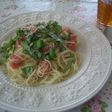 ☆トマトとバジルとツナの冷製パスタ☆