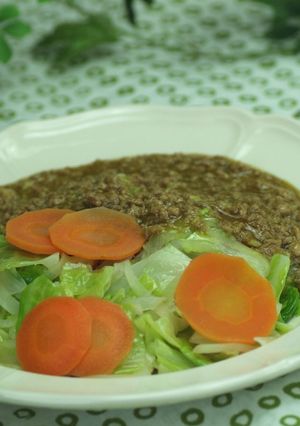 カレー肉みその野菜炒め-レシピのメイン写真