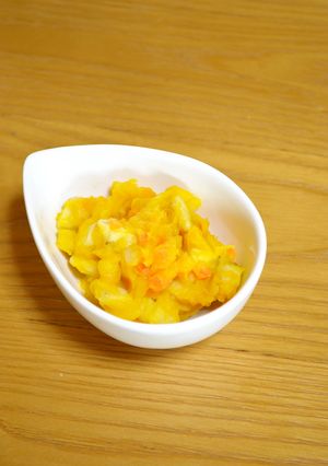 離乳食*中期～『バナナ入り南瓜サラダ』-レシピのメイン写真