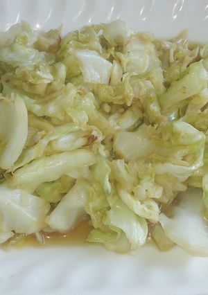 手ちぎりキャベツ炒め (手撕包菜)-レシピのメイン写真