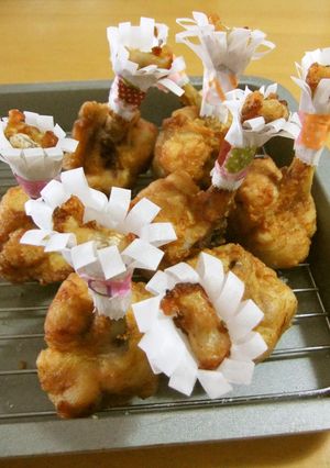 手羽元チューリップ唐揚げ♪-レシピのメイン写真