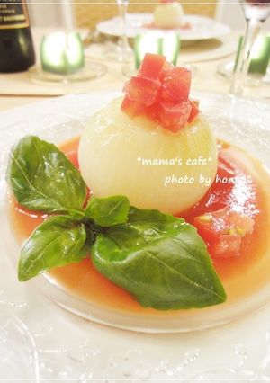 新玉ねぎの冷製ファルシー*-レシピのメイン写真