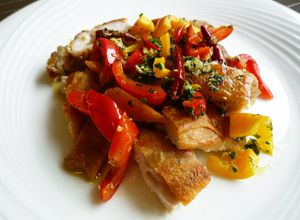 はかた地どりのもも肉のソテー-レシピのメイン写真