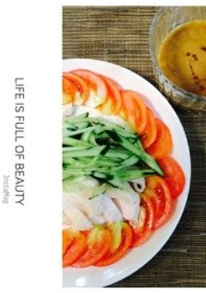 簡単♡ドレッシングで 棒棒鶏ソース-レシピのメイン写真