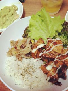 照り焼きチキンのワンプレート-レシピのメイン写真