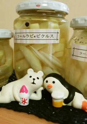 コールラビ＊ピクルス-レシピのメイン写真