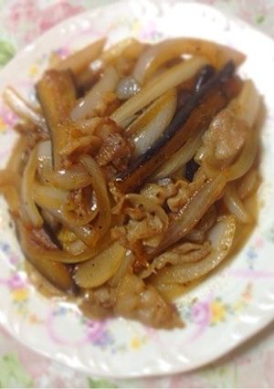 なすと豚肉のしょうが焼き-レシピのメイン写真