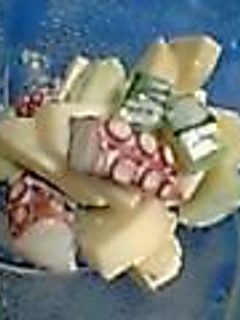 りんごタコ胡瓜-レシピのメイン写真