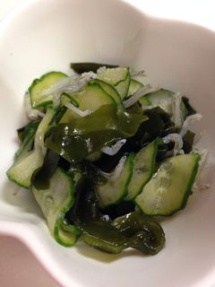 簡単!すし酢でキュウリの酢の物^ ^-レシピのメイン写真