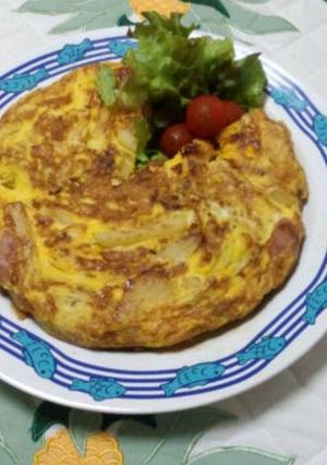 簡単・スペイン風オムレツ-レシピのメイン写真