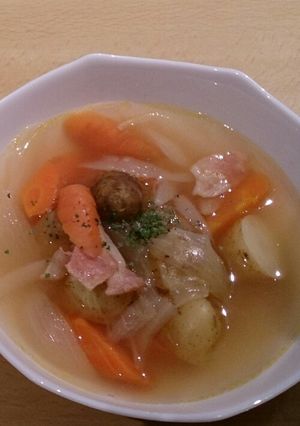 新じゃが新玉ほっこりスープ-レシピのメイン写真