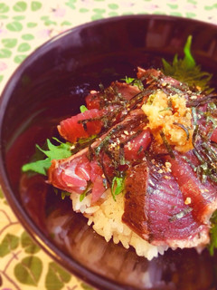 ★簡単美味しい★鰹のたたき丼-レシピのメイン写真