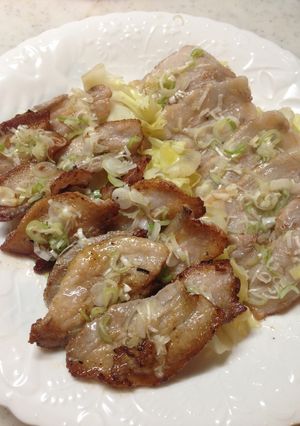 豚バラのネギのせ焼き-レシピのメイン写真