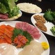 手巻き寿司&レタスでサラダ巻き