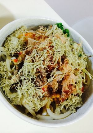 ピリ辛‼︎ぶっかけねばサラダうどん-レシピのメイン写真