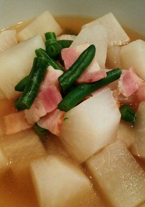 時短☆レンジで味しみ！大根の洋風煮-レシピのメイン写真