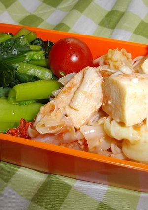 高野豆腐とキャベツのトマト味噌煮-レシピのメイン写真