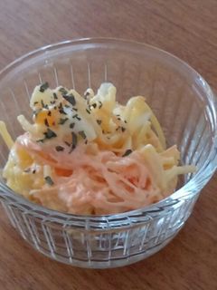 残ったパスタで、サラダ♪-レシピのメイン写真