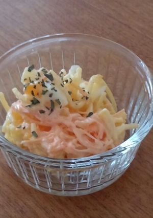 残ったパスタで、サラダ♪-レシピのメイン写真