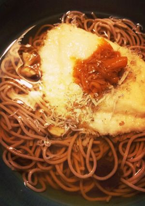 簡単お夜食☆お蕎麦-レシピのメイン写真